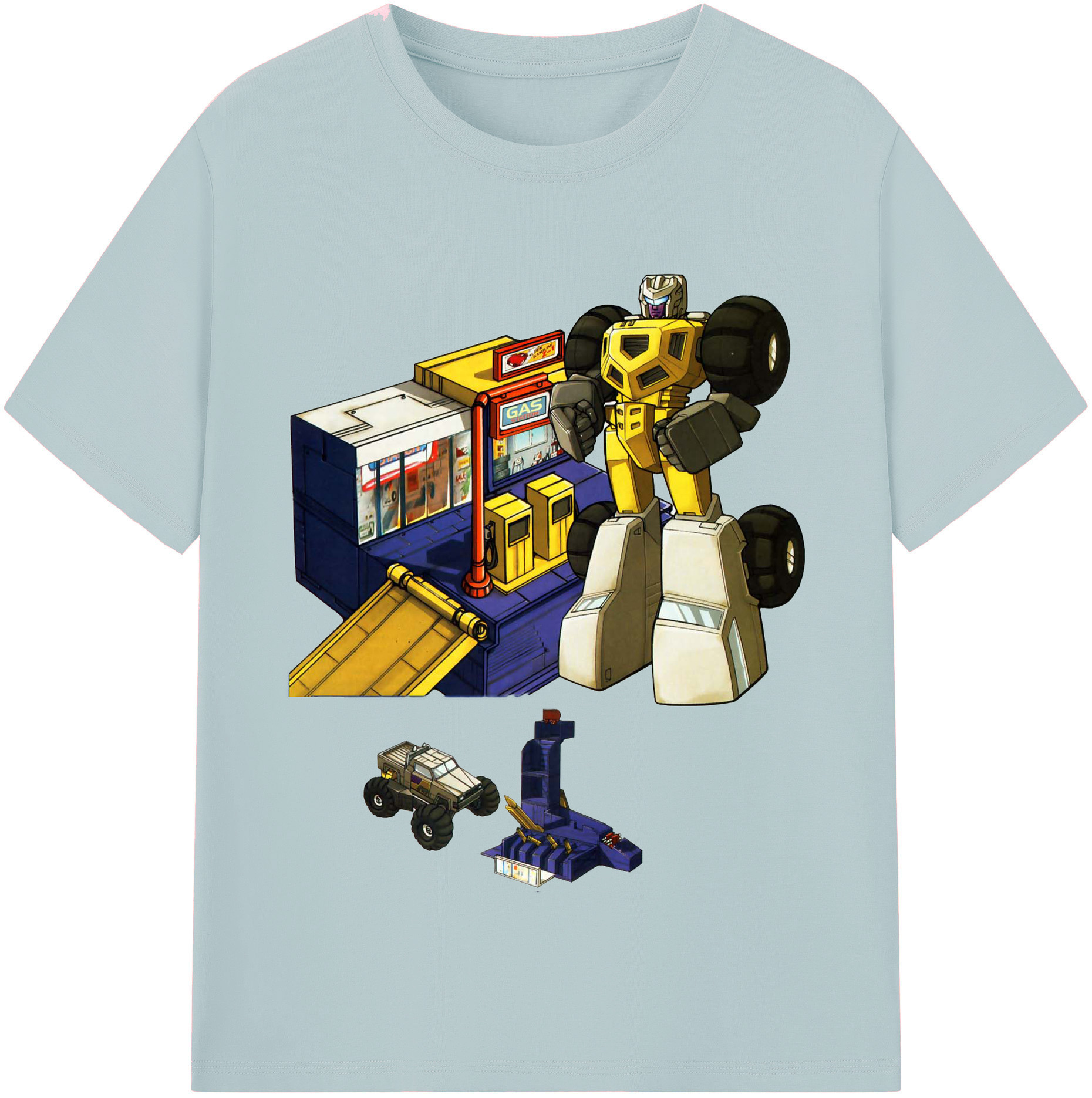 （画像用）  綿100％半袖Tシャツ（フロントプリント）
